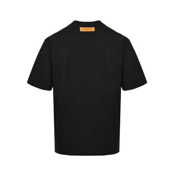 Louis Vuitton Embossed LV T-Shirt-Black