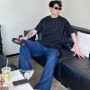 Louis Vuitton Embossed LV T-Shirt-Black
