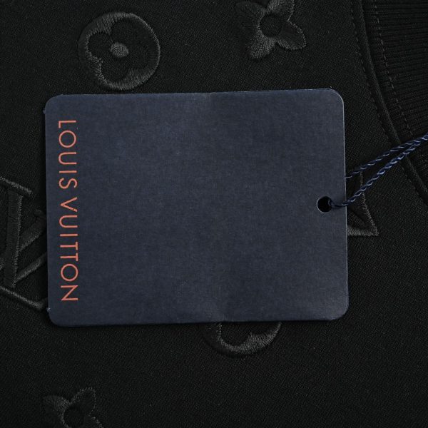Louis Vuitton Embossed LV T-Shirt-Black