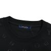 Louis Vuitton Embossed LV T-Shirt-Black
