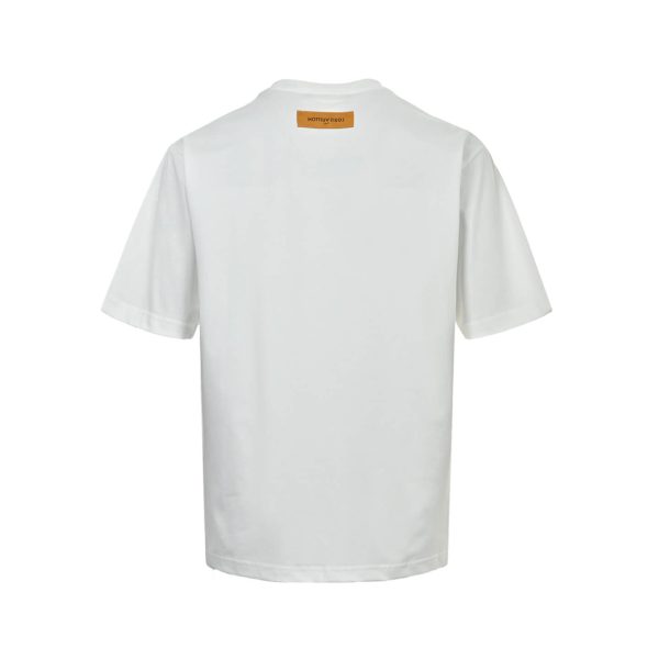 Louis Vuitton Embossed LV T-Shirt- Optic White