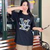 Louis Vuitton Graffiti/Splash Art Logo Tee- Black