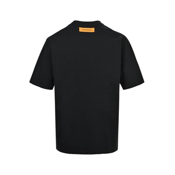 Louis Vuitton Graffiti/Splash Art Logo Tee- Black
