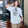 Louis Vuitton Graffiti/Splash Art Logo Tee- White