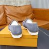 Louis Vuitton LV Initials Suede Loafer – Light Grey