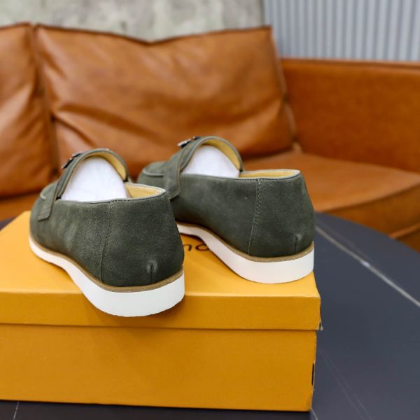 Louis Vuitton LV Initials Suede Loafer – Olive Green