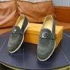 Louis Vuitton LV Initials Suede Loafer – Olive Green