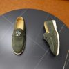 Louis Vuitton LV Initials Suede Loafer – Olive Green