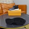 Louis Vuitton Monogram Embossed Slip-On Sneaker – Black