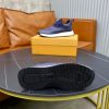 Louis Vuitton Monogram Embossed Slip-On Sneaker – Navy Blue