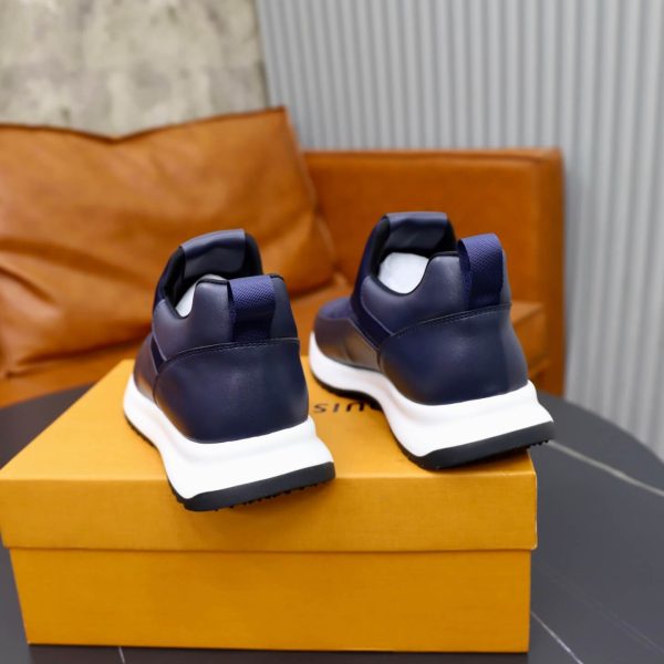 Louis Vuitton Monogram Embossed Slip-On Sneaker – Navy Blue