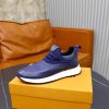 Louis Vuitton Monogram Embossed Slip-On Sneaker – Navy Blue