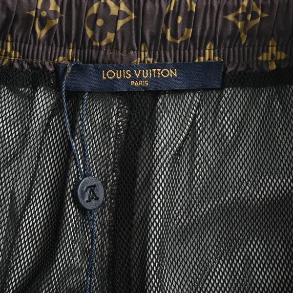 Louis Vuitton Monogram Swim Shorts- light tan (6) Louis Vuitton Monogram Swim Shorts- light tan