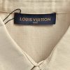 Louis Vuitton Short-Sleeved Silk-Cotton Shirt- Light Beige