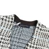 Louis Vuitton Textured Plaid Cardigan- Multicolor (3) Louis Vuitton Textured Plaid Cardigan- Multicolor