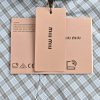 Miu Miu Checked Technical Fabric Blouson Jacket- Light Blue (6) Miu Miu Checked Technical Fabric Blouson Jacket- Light Blue