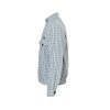 Miu Miu Checked Technical Fabric Blouson Jacket- Light Blue (8) Miu Miu Checked Technical Fabric Blouson Jacket- Light Blue