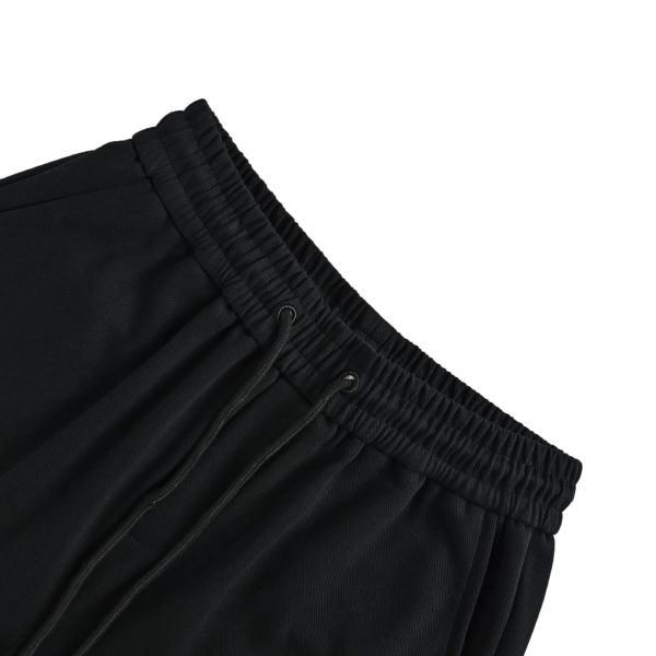 Moncler Sweat Shorts- Black (1) Moncler Sweat Shorts- Black