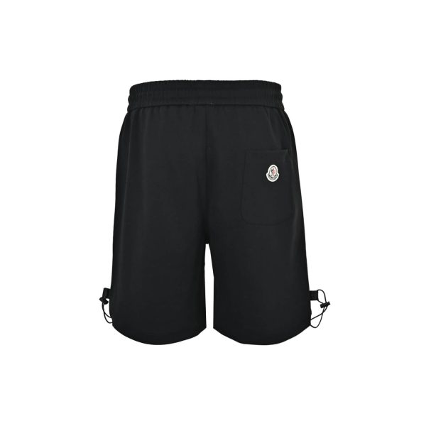 Moncler Sweat Shorts- Black (6) Moncler Sweat Shorts- Black
