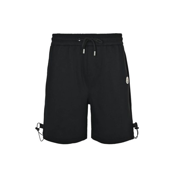 Moncler Sweat Shorts- Black (8) Moncler Sweat Shorts- Black