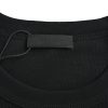PRADA waffle short-sleeved Cotton T-shirt- Black