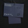 PRADA waffle short-sleeved Cotton T-shirt- Black