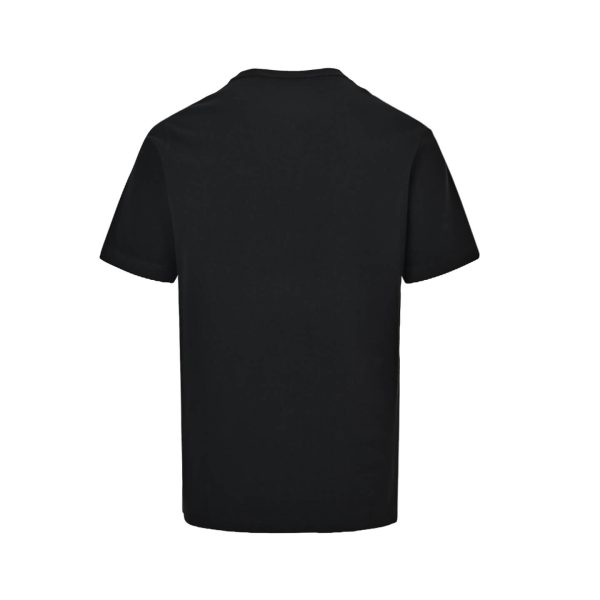 PRADA waffle short-sleeved Cotton T-shirt- Black