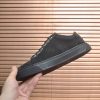 Philipp Plein Cursive Embroidered Suede Low-Top Sneaker – Black
