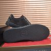Philipp Plein Cursive Embroidered Suede Low-Top Sneaker – Black