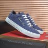 Philipp Plein Cursive Embroidered Suede Low-Top Sneaker – Navy Blue (8) Philipp Plein Cursive Embroidered Suede Low-Top Sneaker – Navy Blue