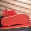 Philipp Plein Cursive Embroidered Suede Low-Top Sneaker – Red (1) Philipp Plein Cursive Embroidered Suede Low-Top Sneaker – Red