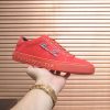 Philipp Plein Cursive Embroidered Suede Low-Top Sneaker – Red (3) Philipp Plein Cursive Embroidered Suede Low-Top Sneaker – Red