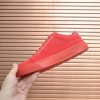 Philipp Plein Cursive Embroidered Suede Low-Top Sneaker – Red (6) Philipp Plein Cursive Embroidered Suede Low-Top Sneaker – Red