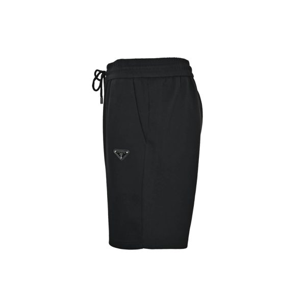 Prada Cotton Cargo Shorts- black