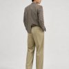 Prada Cotton Twill Elasticated Trouser- Beige
