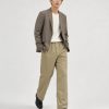 Prada Cotton Twill Elasticated Trouser- Beige