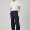 Prada Cotton Twill Elasticated Trouser- Black