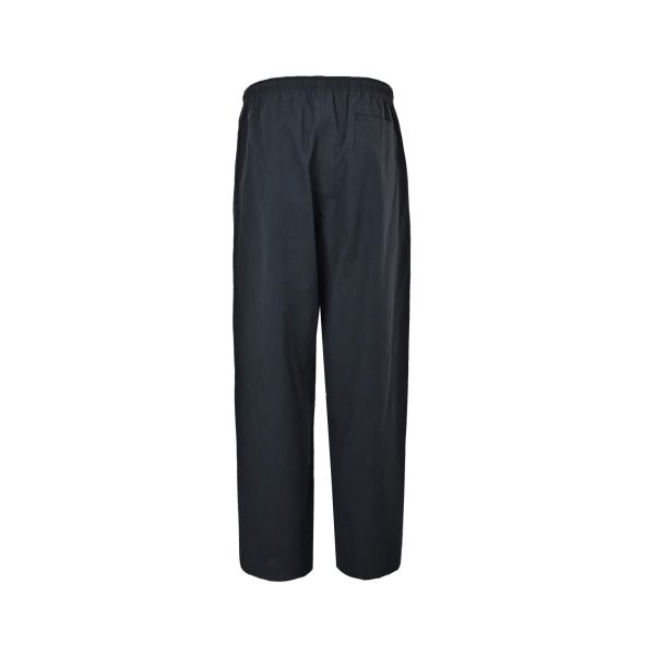 Prada Cotton Twill Elasticated Trouser- Black