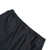 Prada Cotton Twill Elasticated Trouser- Black