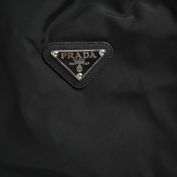 Prada Cotton and Re-Nylon Cargo Shorts- Black