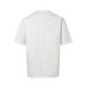 Prada Logo-Embroidered Cotton T-Shirt- White