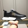 Burberry Equestrian Knight Low-Top Sneaker in Black (1) Burberry Equestrian Knight Low-Top Sneaker in Black