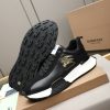 Burberry Equestrian Knight Low-Top Sneaker in Black (5) Burberry Equestrian Knight Low-Top Sneaker in Black