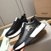 Burberry Equestrian Knight Low-Top Sneaker in Black (6) Burberry Equestrian Knight Low-Top Sneaker in Black