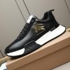 Burberry Equestrian Knight Low-Top Sneaker in Black (7) Burberry Equestrian Knight Low-Top Sneaker in Black