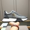Burberry Equestrian Knight Low-Top Sneaker in Grey