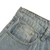 Chrome Hearts Cross Patch Denim Jeans in Light Wash Pink & Zebra (10) Chrome Hearts Cross Patch Denim Jeans in Light Wash Pink & Zebra