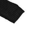 Chrome Hearts Large Cross Patch Ribbed Knit Zip-Up Sweater in Black (1) Chrome Hearts Large Cross Patch Ribbed Knit Zip-Up Sweater in Black