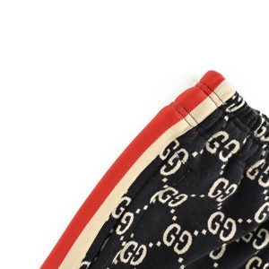 Gucci GG Jacquard Track Pants in Navy and Ivory