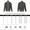 Gucci GG Jacquard Zip-Up Track Jacket in Navy and Ivory